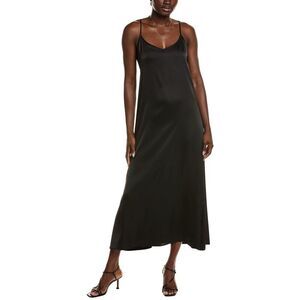 Point Womens  Satin Slip Dress